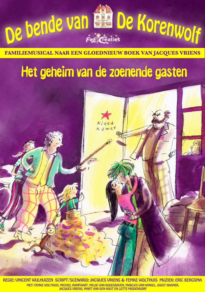 Start filmopnames De bende van De Korenwolf musical • musicaljournaal