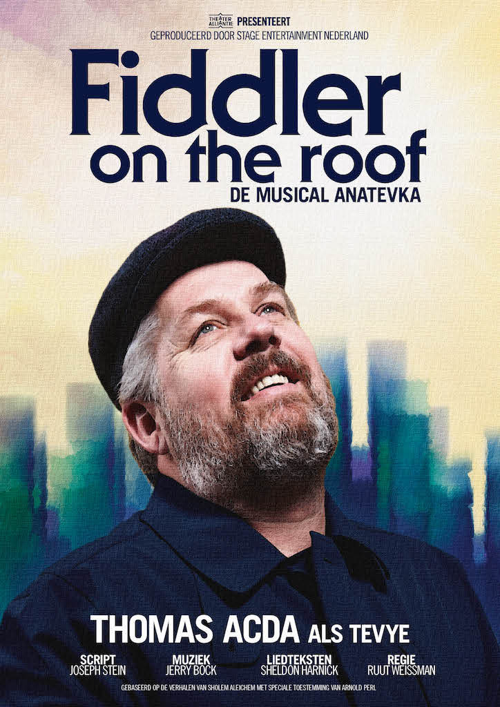 Thomas Acda maakt musicaldebuut in 'Fiddler on the Roof'