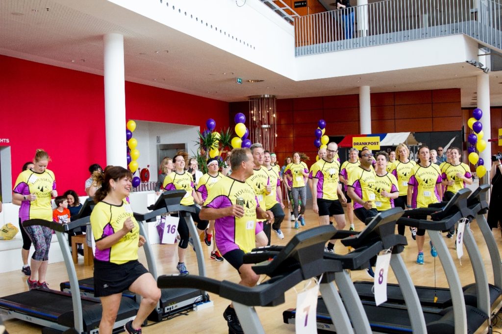 Nederlands record loopband lopen gevestigd in Rotterdam