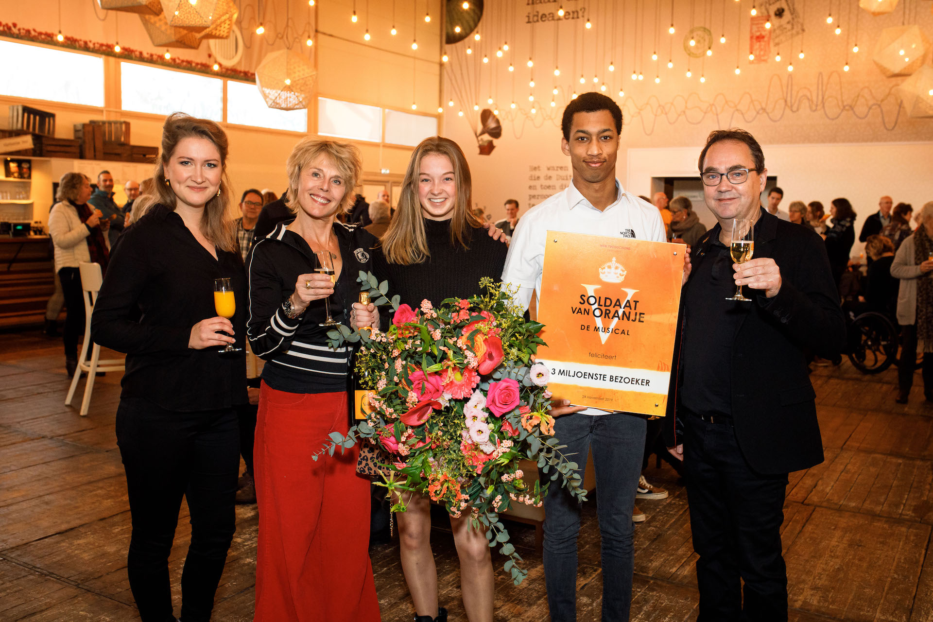 Soldaat van Oranje - De Musical ontvangt 3 miljoenste bezoeker