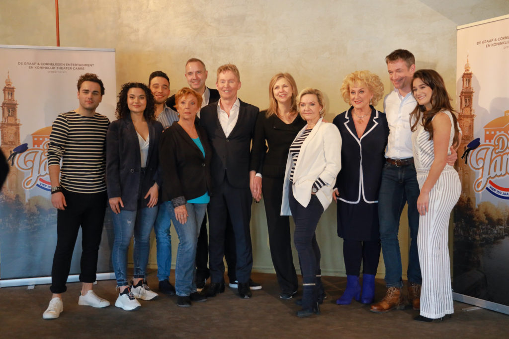 Presentatie cast 'Vier 100 jaar de Jantjes'