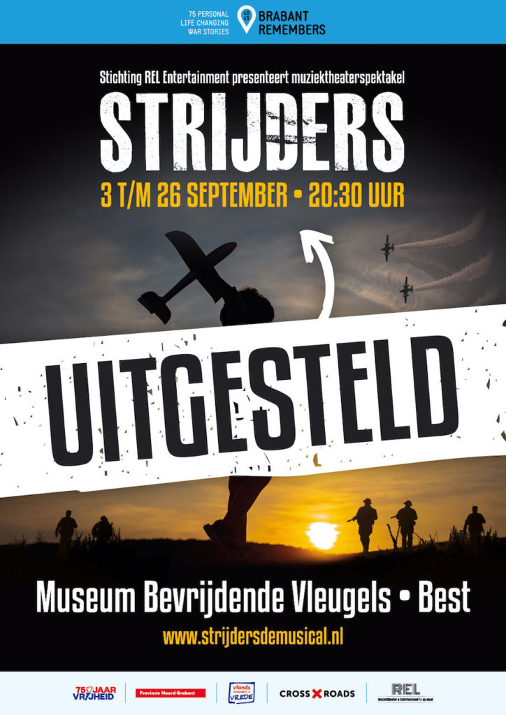 Muziektheaterspektakel ‘Strijders’ uitgesteld tot september