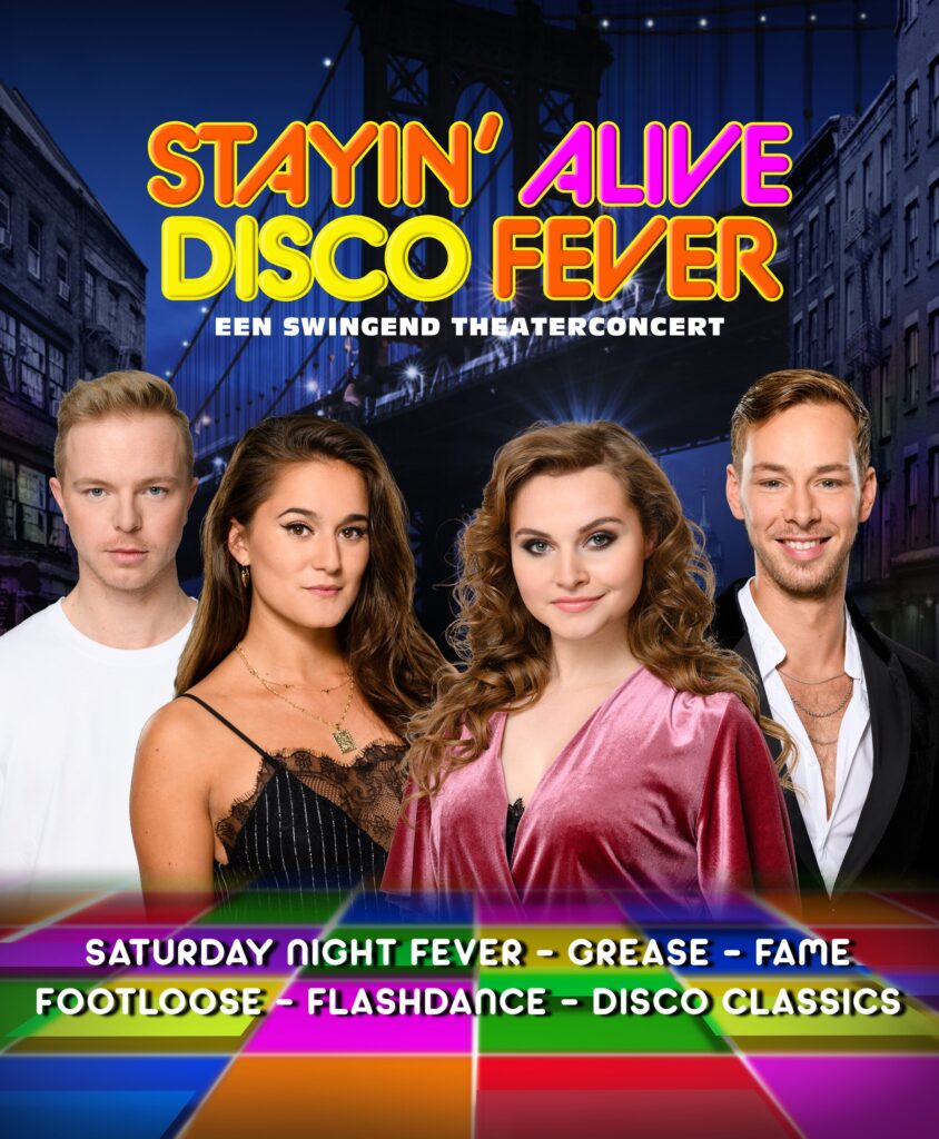 De Graaf & Cornelissen Entertainment bereidt swingend theaterconcert 'STAYIN’ ALIVE Disco Fever' voor