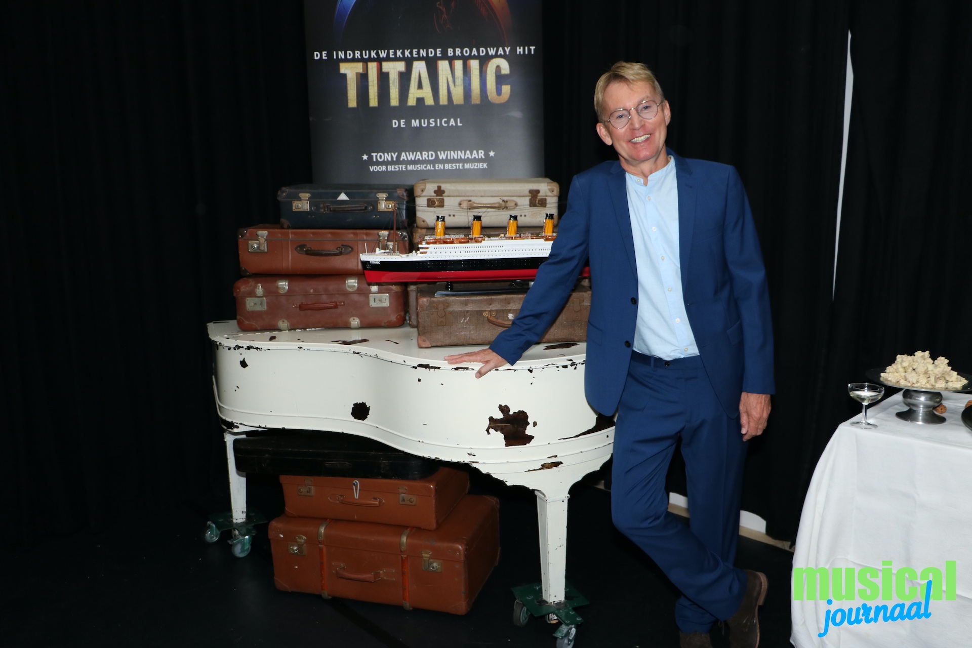 Theaterproducent Hans Cornelissen Koninklijk onderscheiden