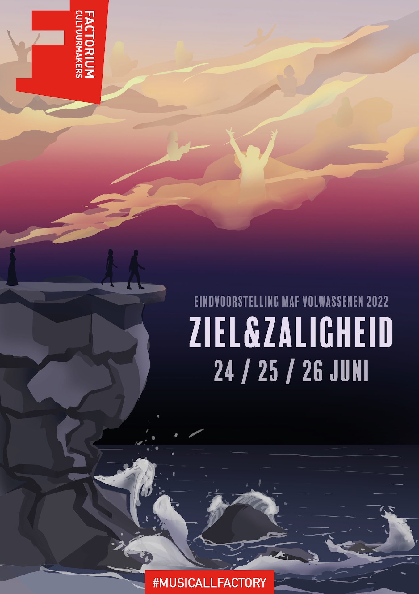 MAF Volwassenen spelen eindvoorstelling 'Ziel en Zaligheid'