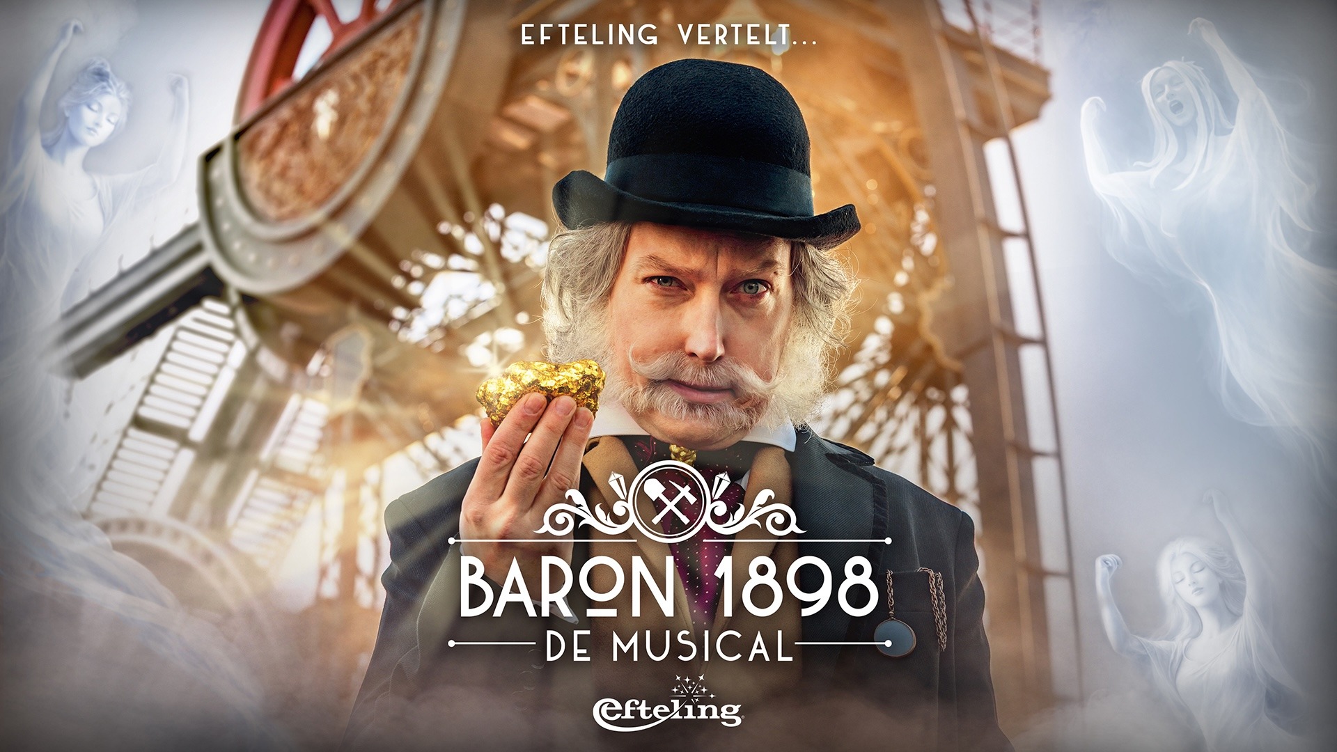 Cast musical 'Efteling vertelt... Baron 1898' bekend