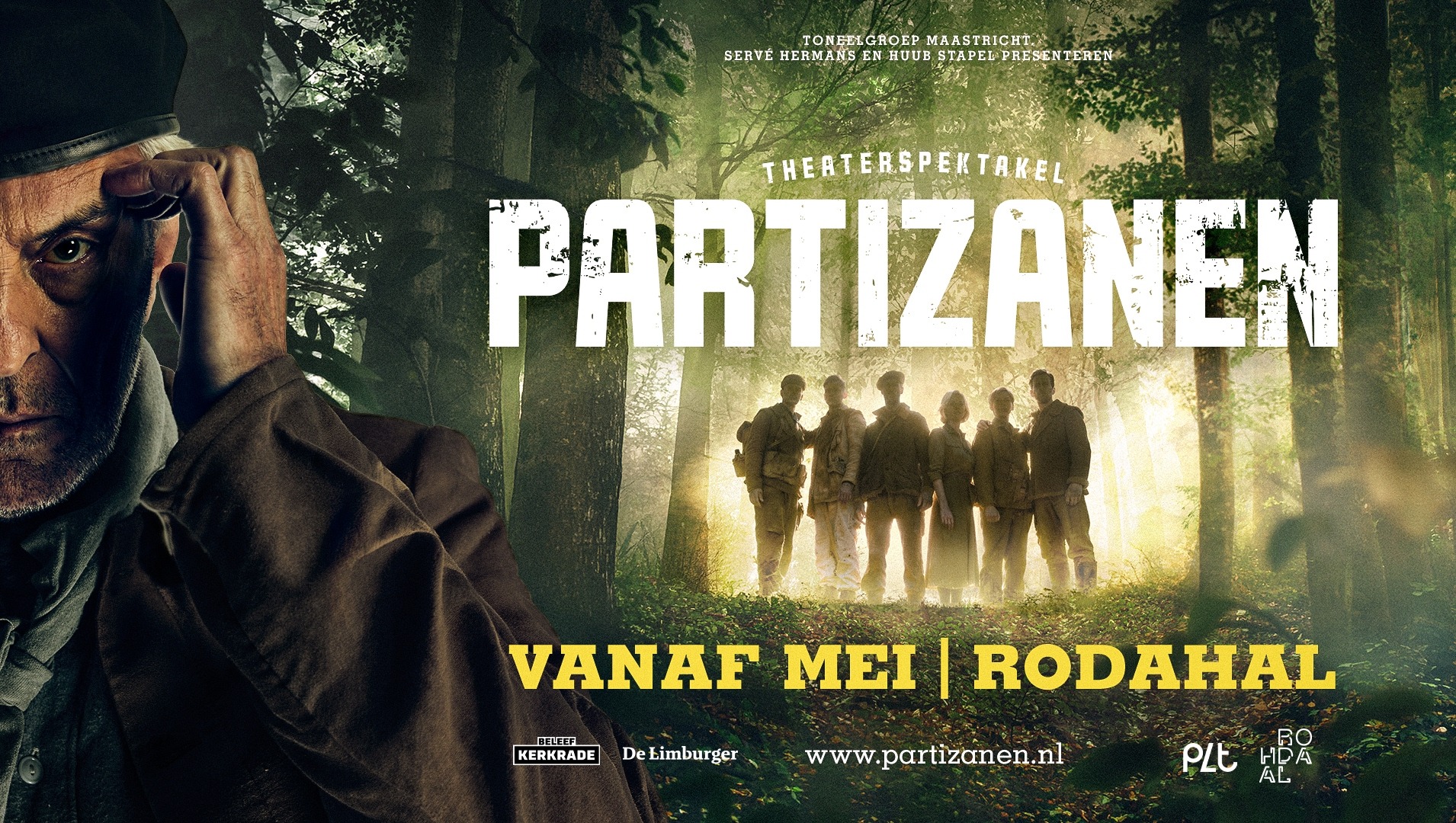 Hoofdrol voor Huub Stapel in theaterspektakel ‘Partizanen’